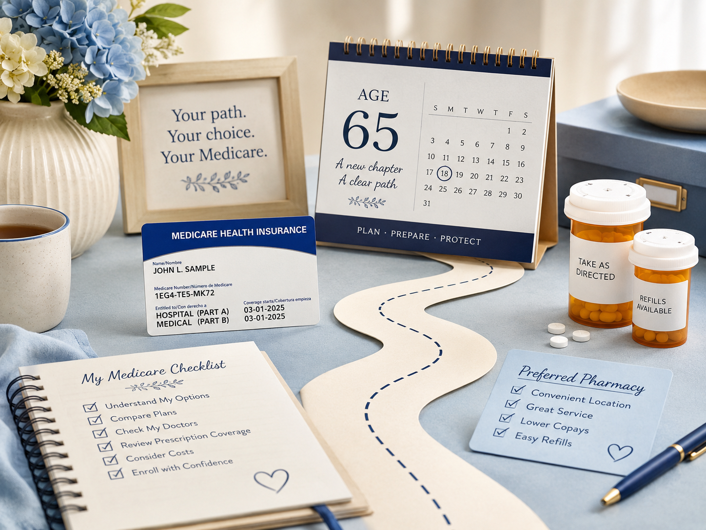 Follow Your Path To Medicare: A simple Guide for Turning 65