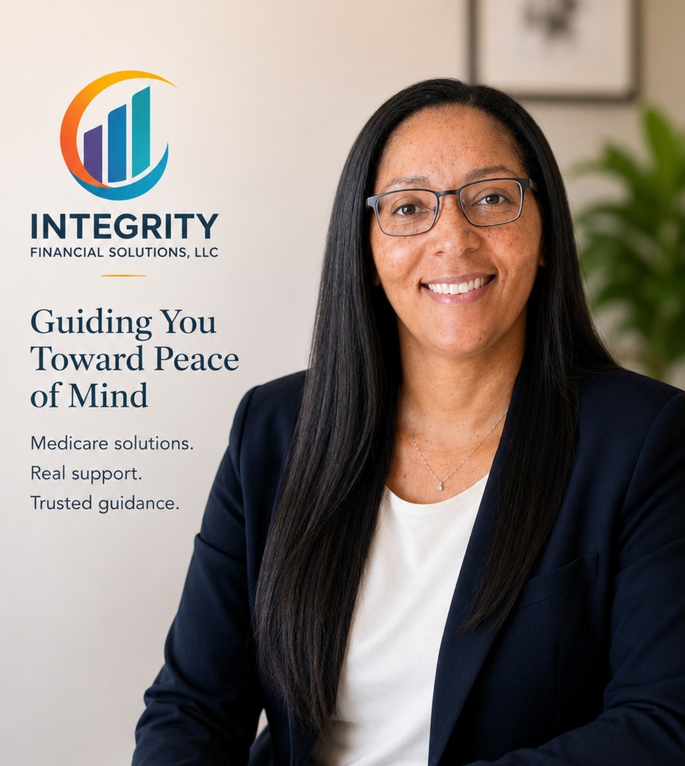 A friendly insurance broker