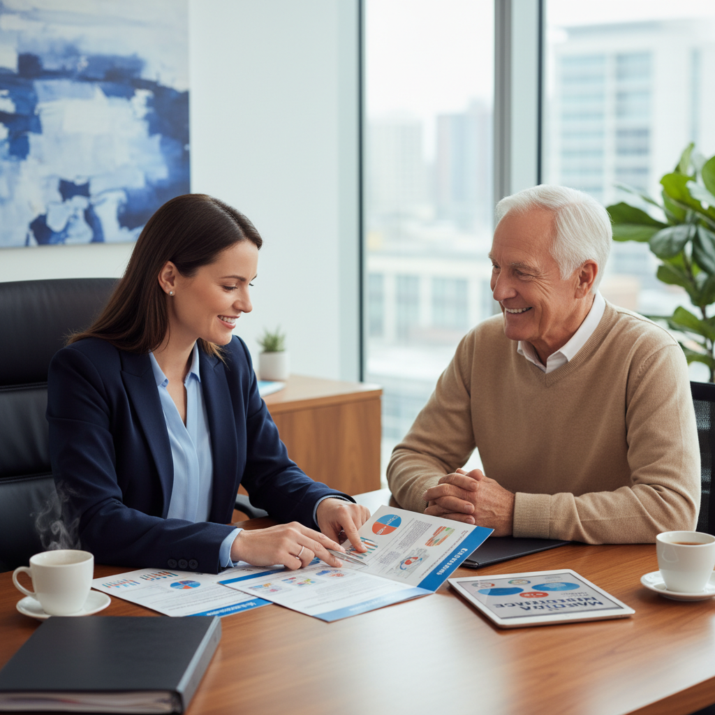 AI-generated image for: Navigating Medicare Advantage: Explore Benefits & Coverage for 65+