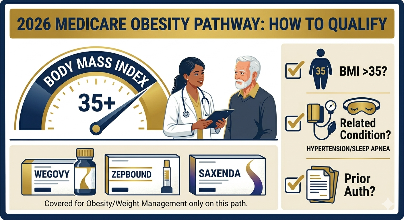 BMI Over 35 and on Medicare? Here's How to Get Your GLP-1 Drug Covered in 2026