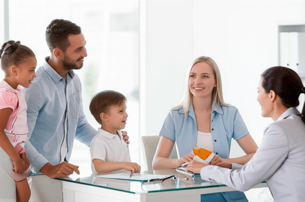 AI-generated image for: How to Find Affordable Health Insurance for Your Growing Family!