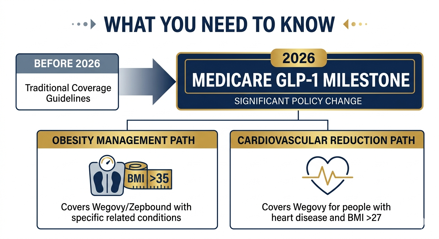 Medicare Now Covers GLP-1 Drugs in 2026: What You Need to Know
