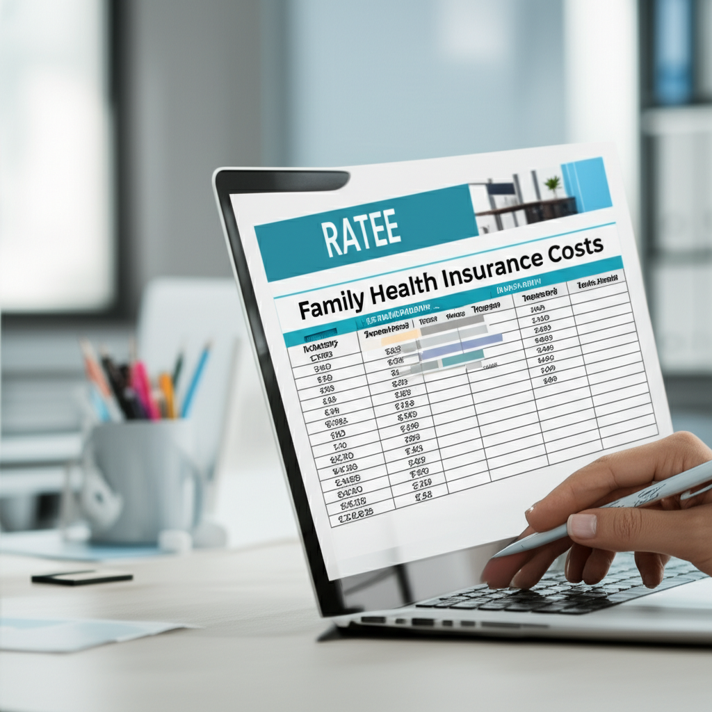 AI-generated image for: Family Health Insurance Costs: A Comprehensive Comparison Guide